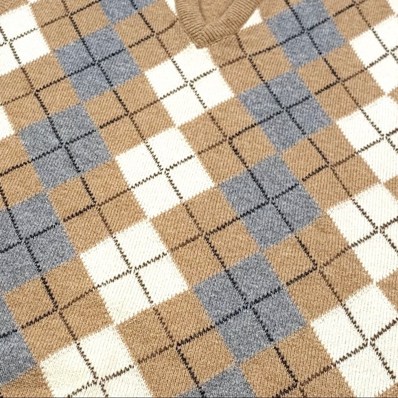 Vintage Family Britches Argyle Lambswool Vest SZ L - Picture 4 of 5